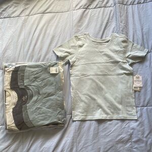 Honest Baby Clothing 10-Pack Organic Cotton Shirts (7 Year Old Kids)